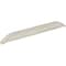 Jeffrey Alexander 192 mm / 224 mm  Center-to-Center Satin Nickel Elara Cabinet Pinch Pull 484-192224SN - alternate 1